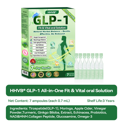 (HHVB®) 🔥 Only 6 boxes left! Get 30% off today! The GLP-1 oral solution helps manage weight and blood sugar, with lasting results in 4–6 boxes. Don’t wait—act fast!