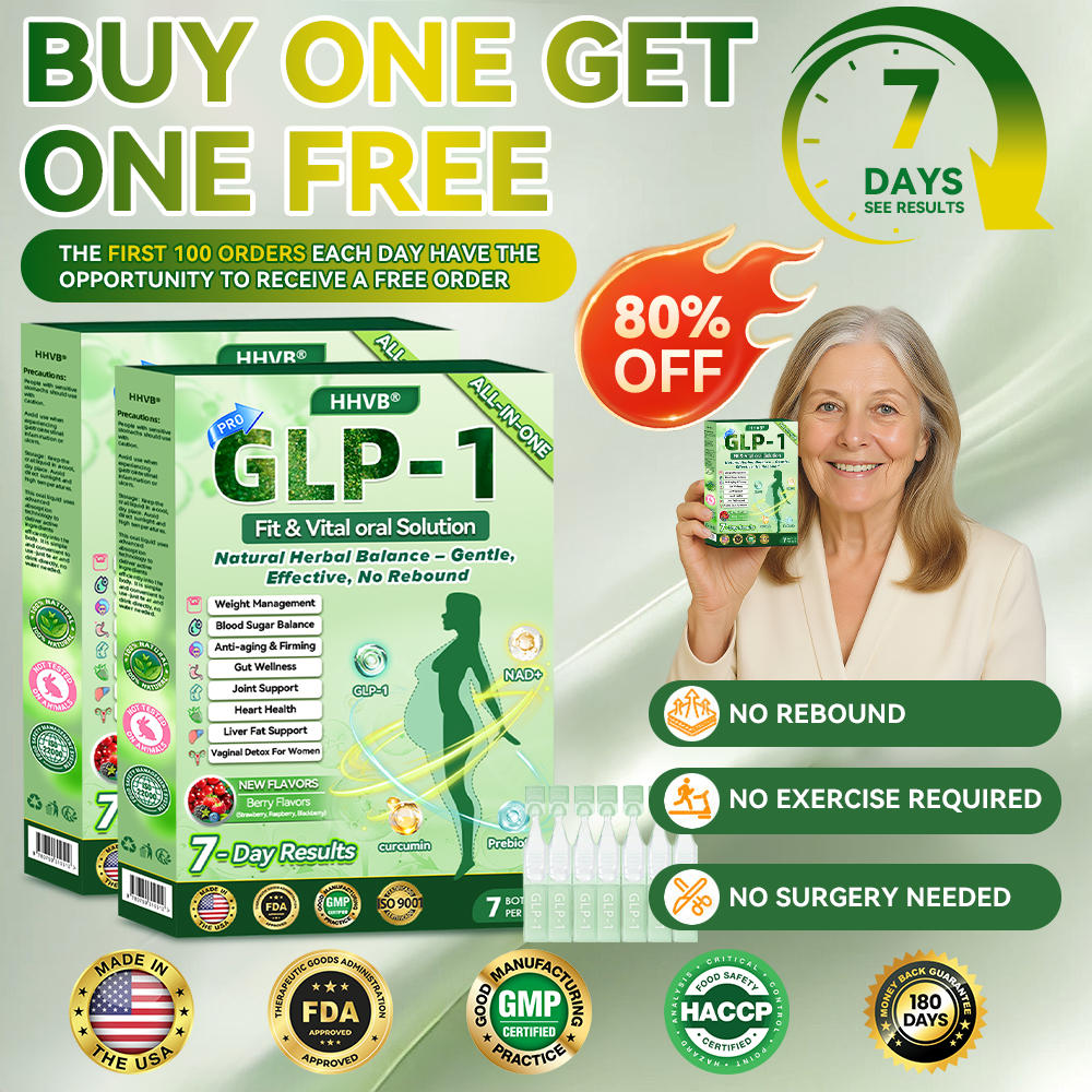 (HHVB®) 🔥 Only 6 boxes left! Get 30% off today! The GLP-1 oral solution helps manage weight and blood sugar, with lasting results in 4–6 boxes. Don’t wait—act fast!