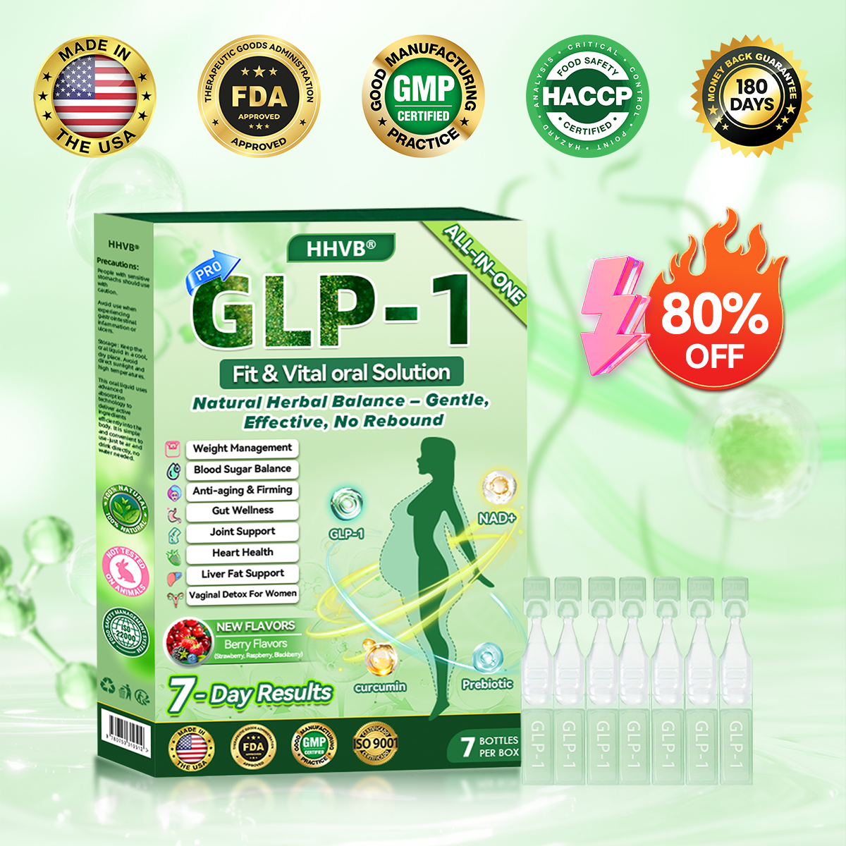 (HHVB®) 🔥 Only 6 boxes left! Get 30% off today! The GLP-1 oral solution helps manage weight and blood sugar, with lasting results in 4–6 boxes. Don’t wait—act fast!